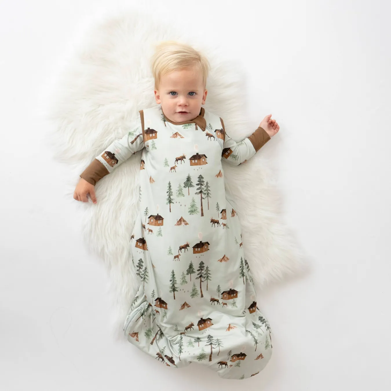 1.0 TOG Sleep Sack  - Moose on Green