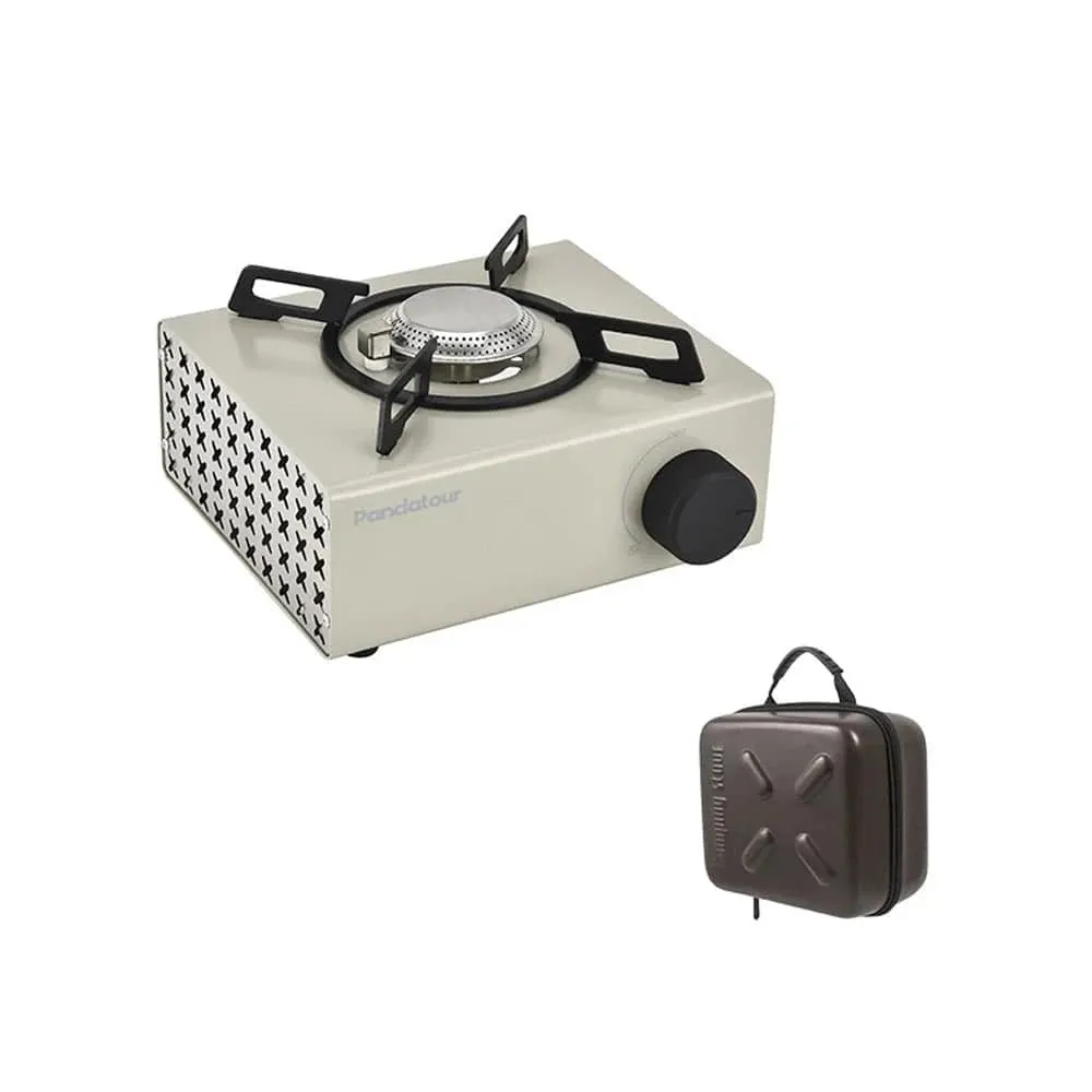 2000W High Power Outdoor Camping Metal Stoves Portable Picnic Furnace Cartridge Furnace Water Boiling Cooking Accessory