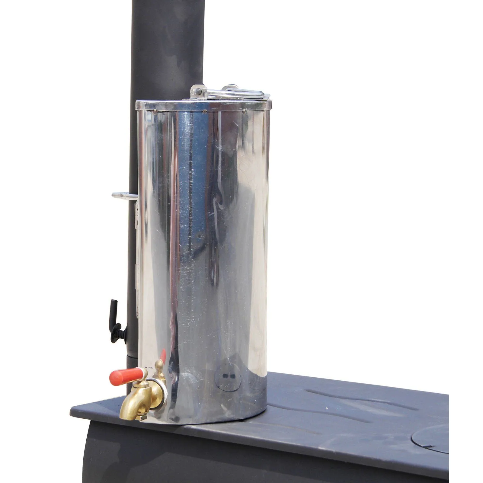 3L Stainless Steel Water Heater For Portable Frontier Wood Burning Camping Stove