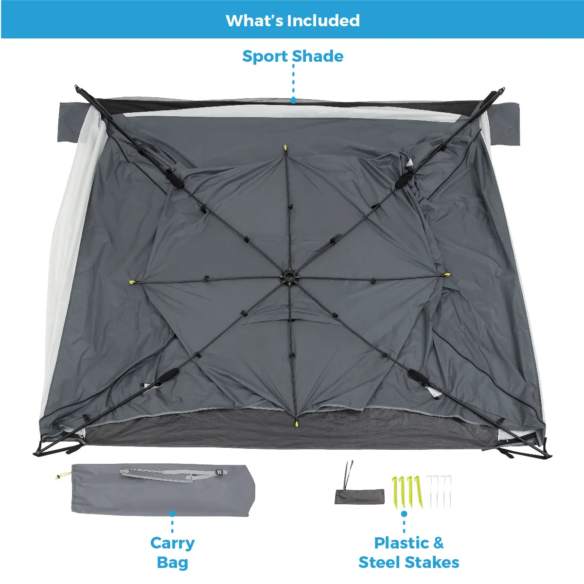 8' x 8' Instant Sport Shade