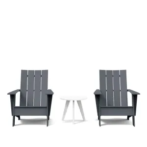 Adirondack Chairs with Satellite End Table Bundle