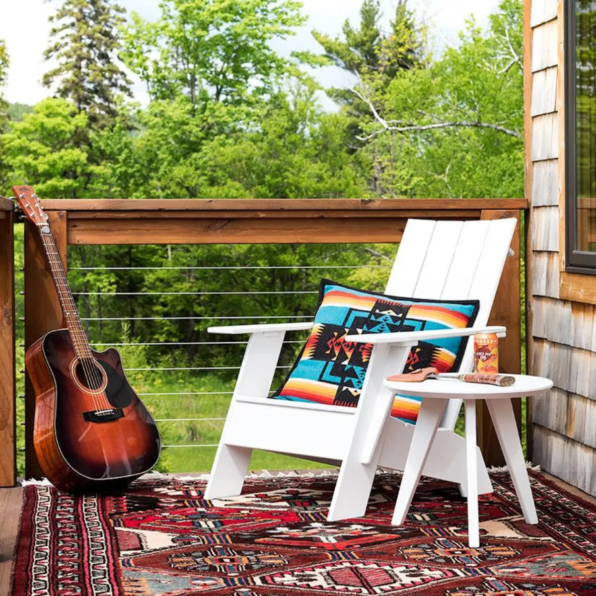 Adirondack Chairs with Satellite End Table Bundle