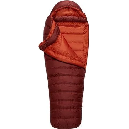 Ascent 900 Sleeping Bag: 0F Down Rab, Oxblood Red