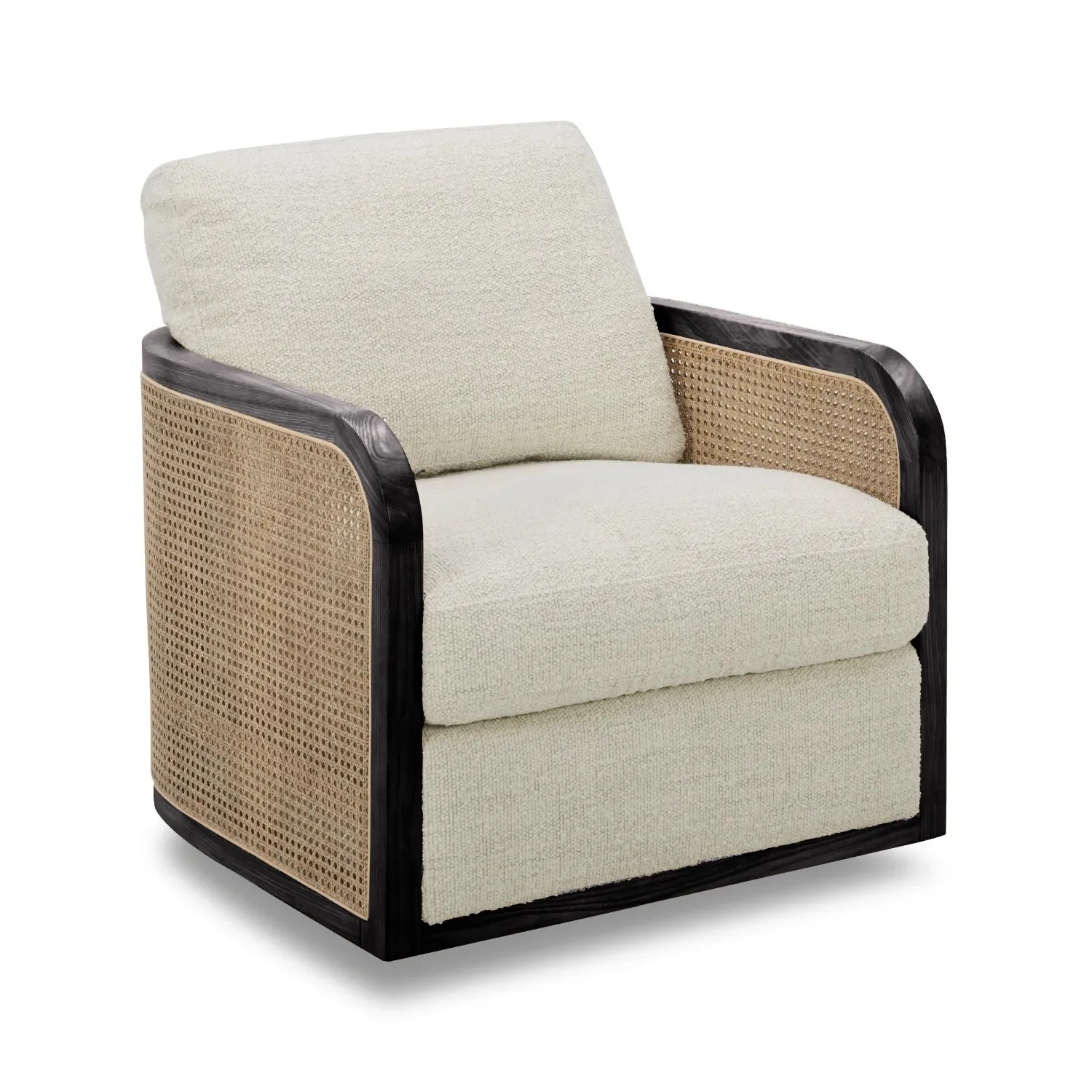 AXEL Ivory Fabric Sofa Chair