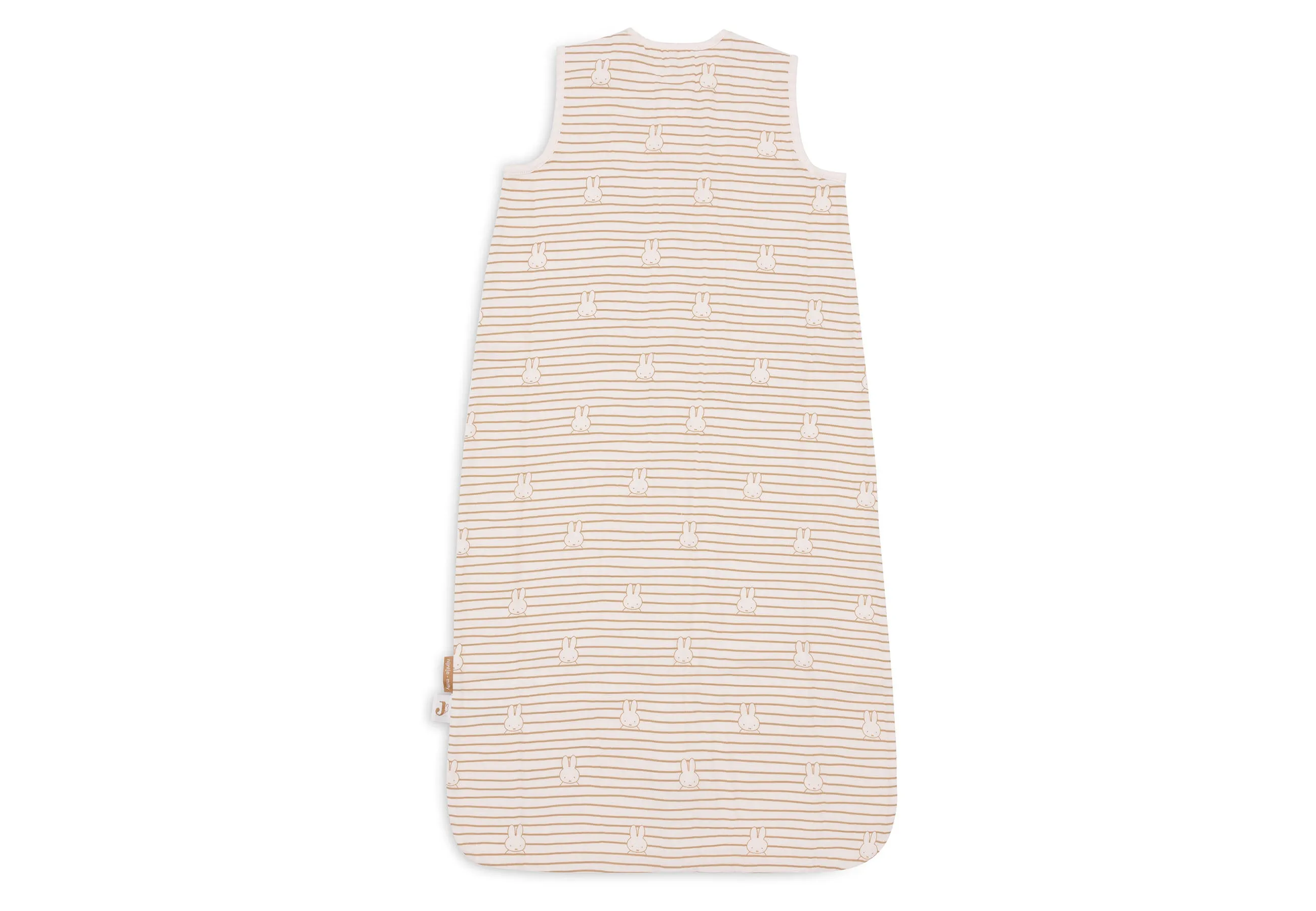 Baby Sleeping Bag Muslin 90cmMiffy Stripe - Biscuit