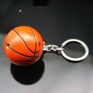 Ball Shaped Lighter Keychain | Creative Butane Refillable Soft Flame Lighter