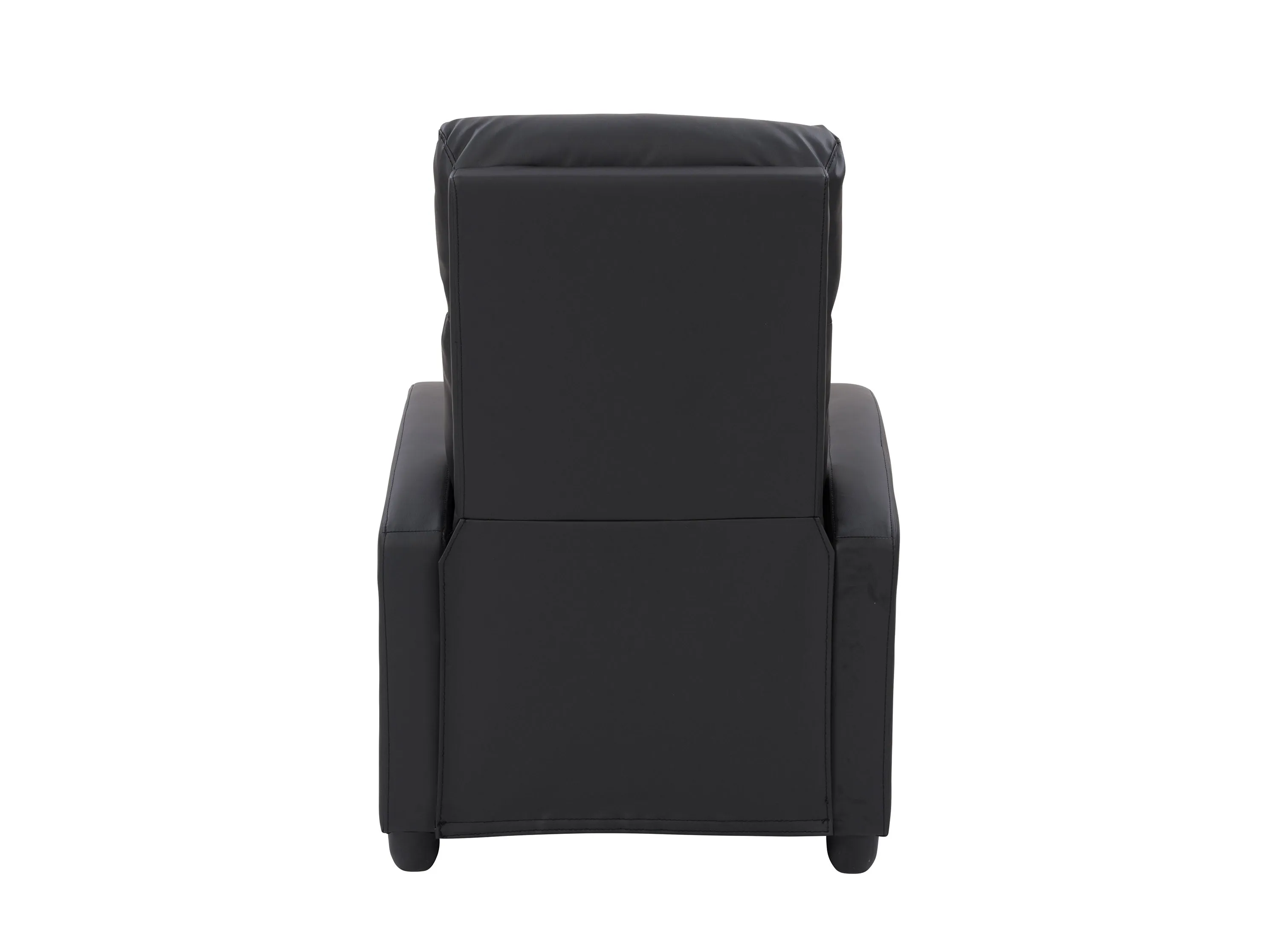 Black Push Back Recliner