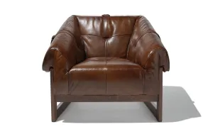 Bruce Leather Lounge Chair