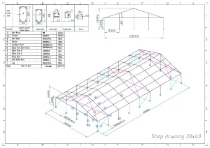 Clearspan Tent, 20 Meter Modular