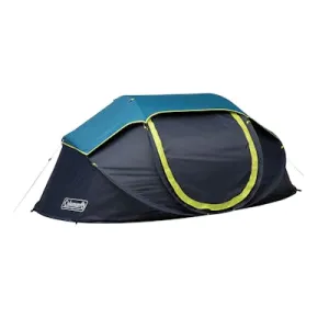 Coleman 4-Person Camp Burst Pop-Up Tent with Dark Room