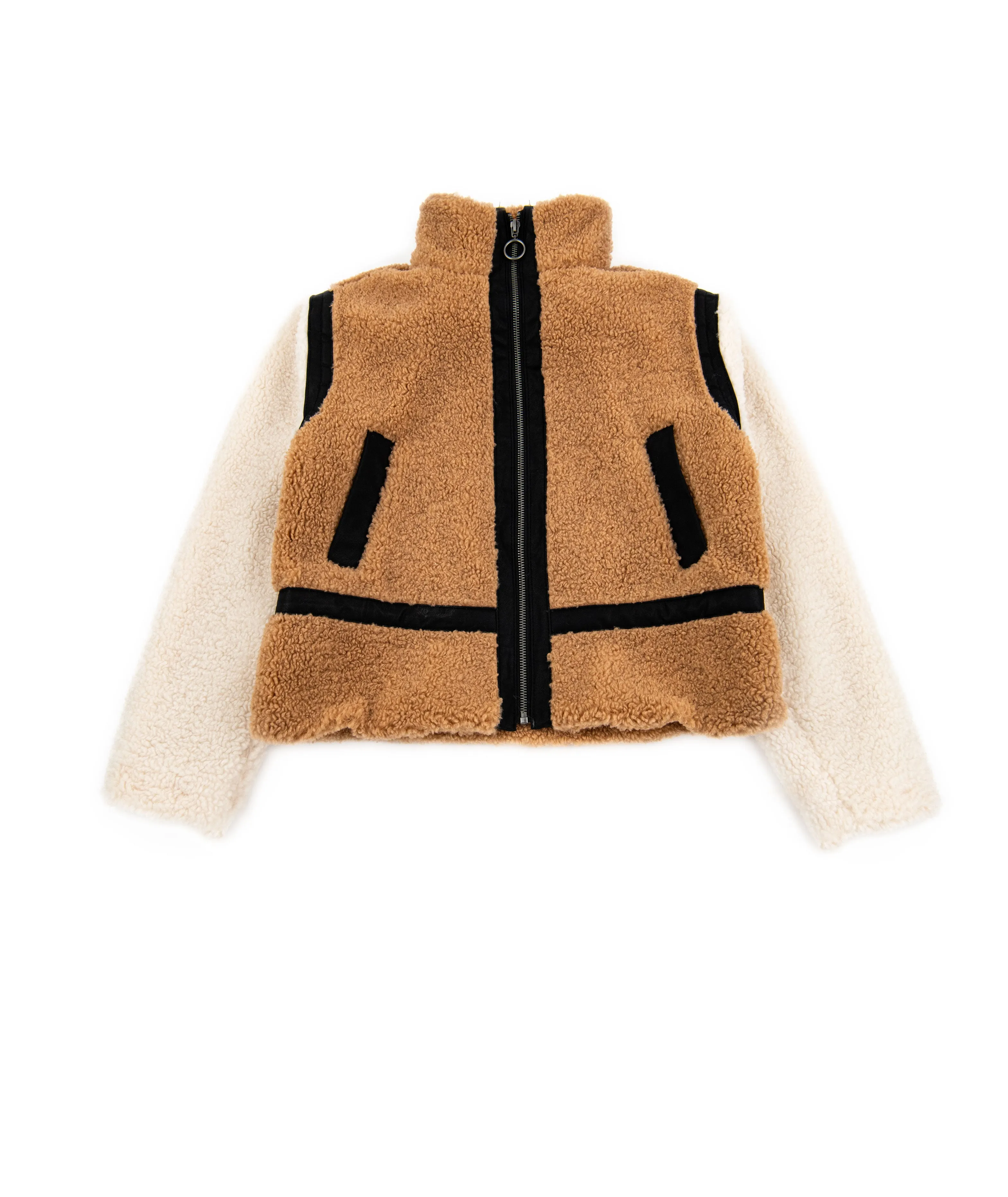 Design History Girls Camel Jacket