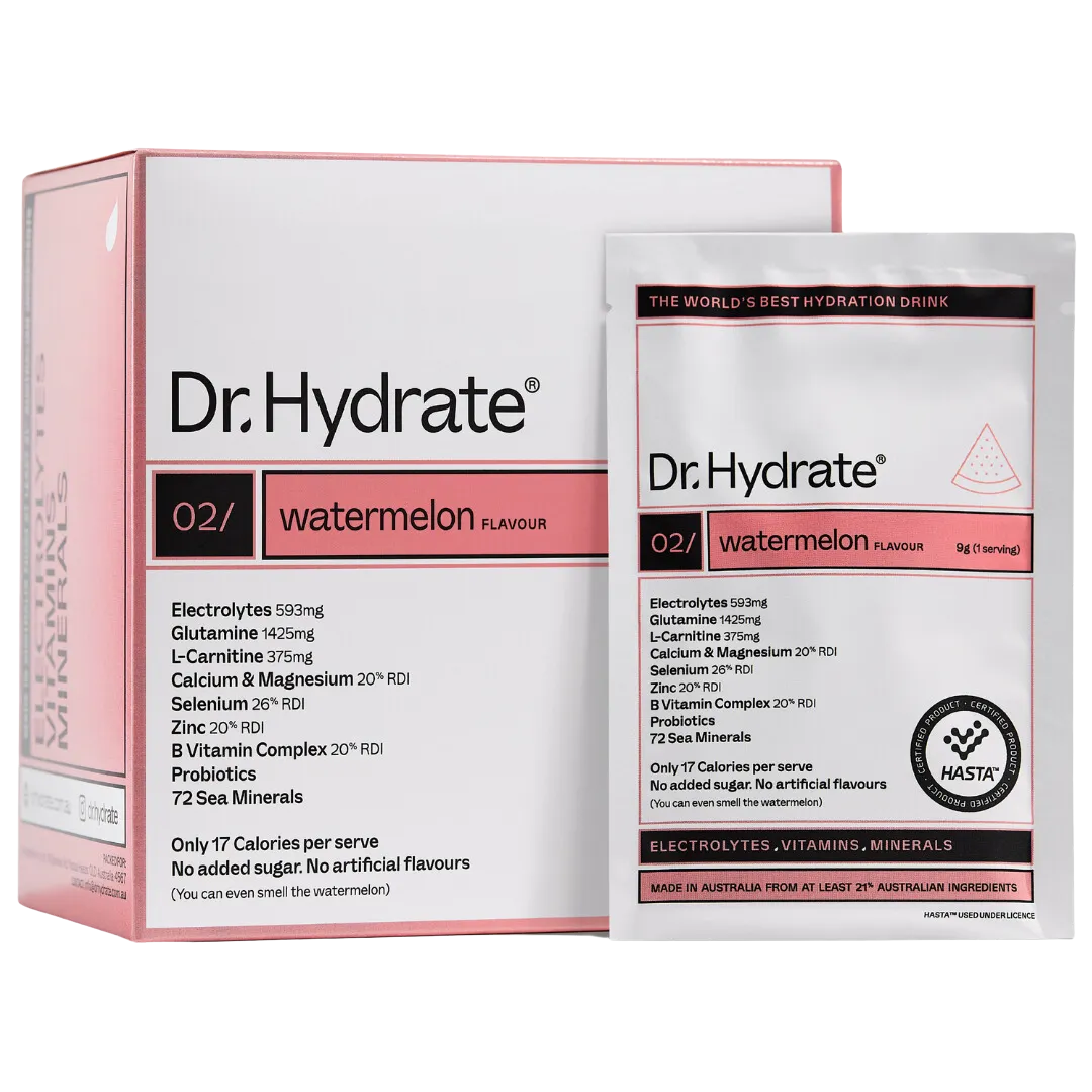 Dr. Hydrate - All-In-One Drink Sachet Box - Watermelon