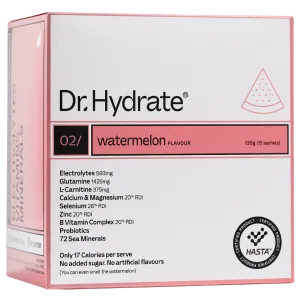 Dr. Hydrate - All-In-One Drink Sachet Box - Watermelon