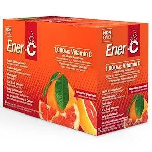 Ener-Life Vitamin-C 1000 mg Tangerine Grapefruit 30 Packs