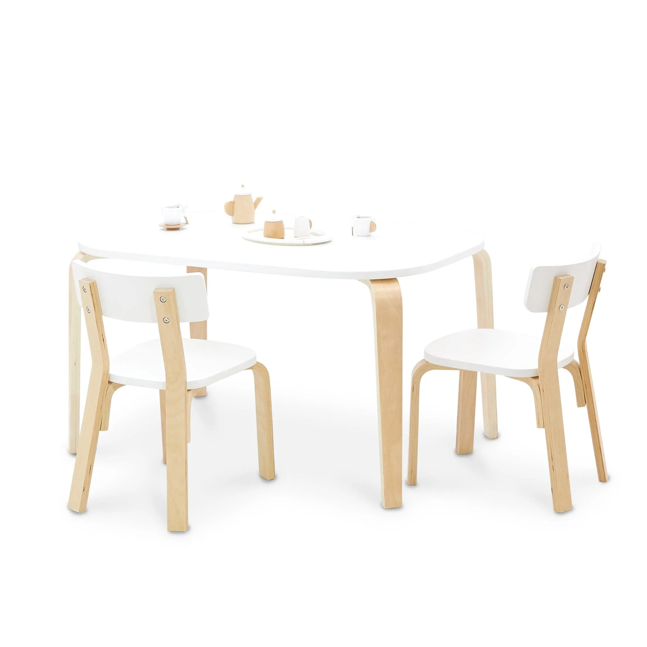 EZRA Rectangle Table & 2 Chair Set