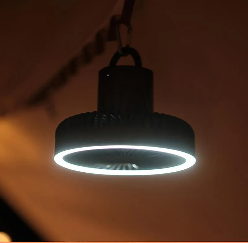 Fabufabu Camping fan with LED Lantern