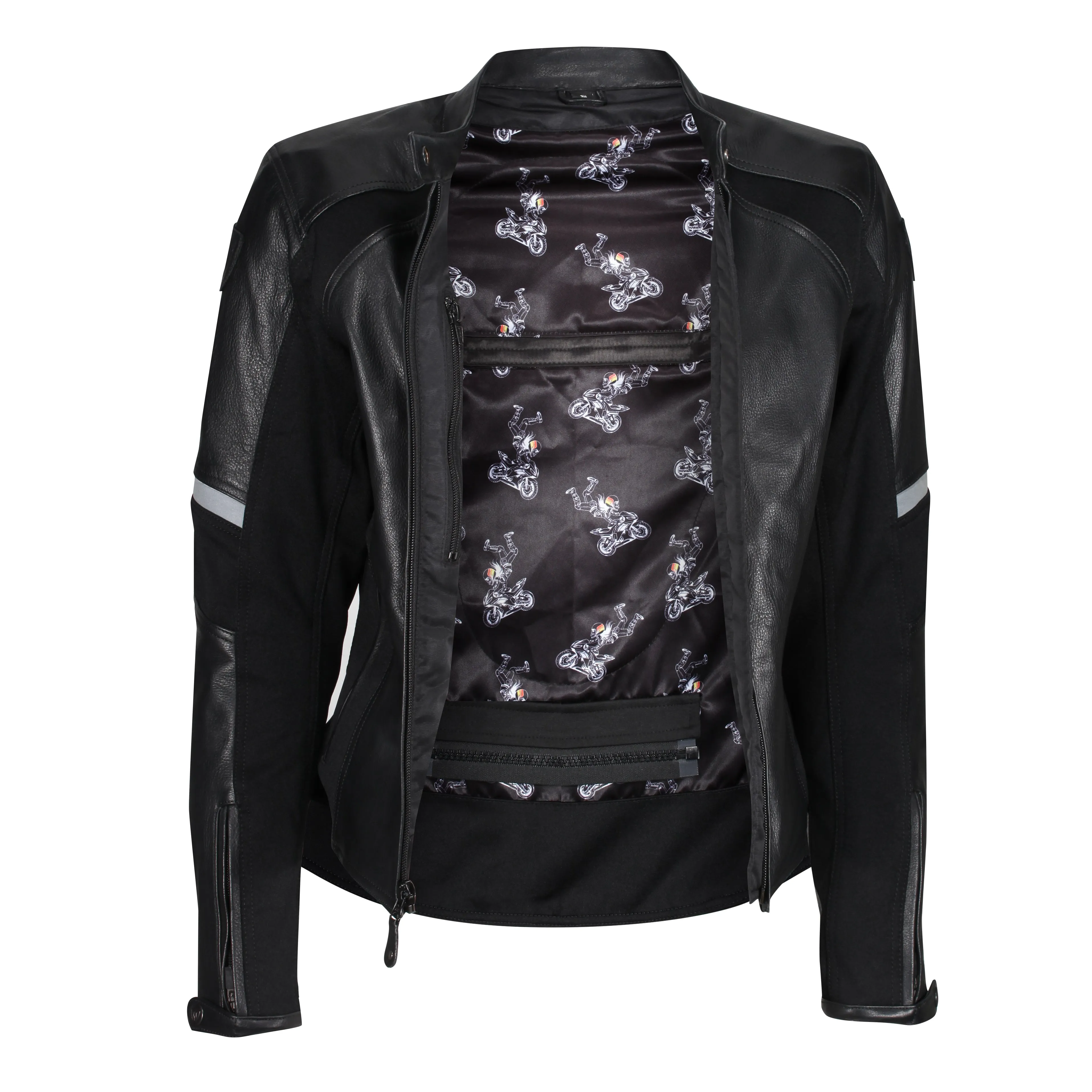 Fiona Black Leather Jacket