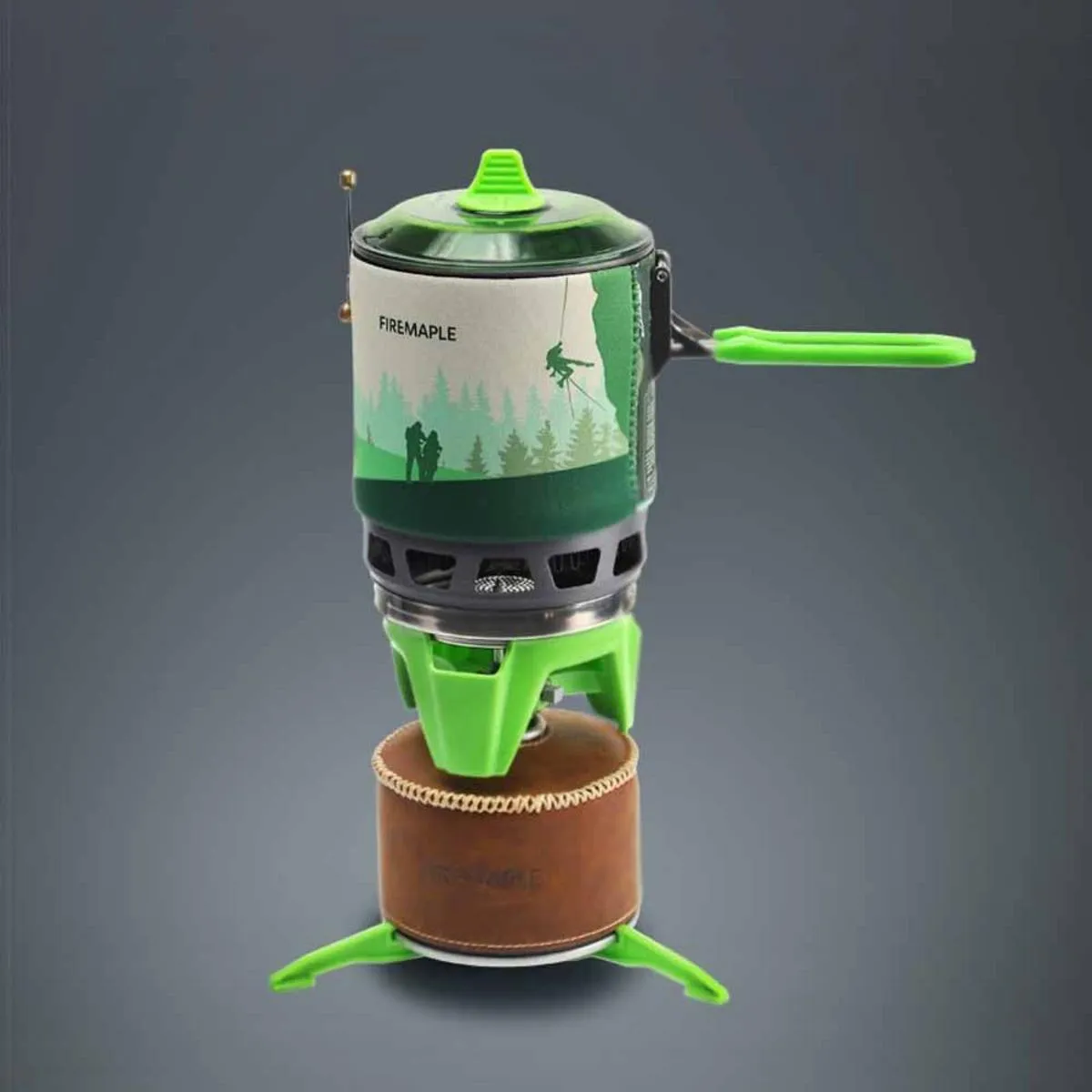 FireMaple Fixed Star X3 Cooking System for Coffee - Green