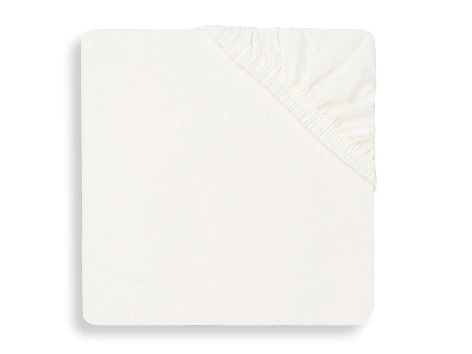 Fitted Sheet Jersey 70x140/75x150cm - Ivory