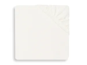 Fitted Sheet Jersey 70x140/75x150cm - Ivory