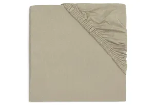 Fitted Sheet Jersey 70x140/75x150cm - Olive Green