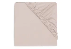 Fitted Sheet Jersey Playpen Ø95cm - Nougat