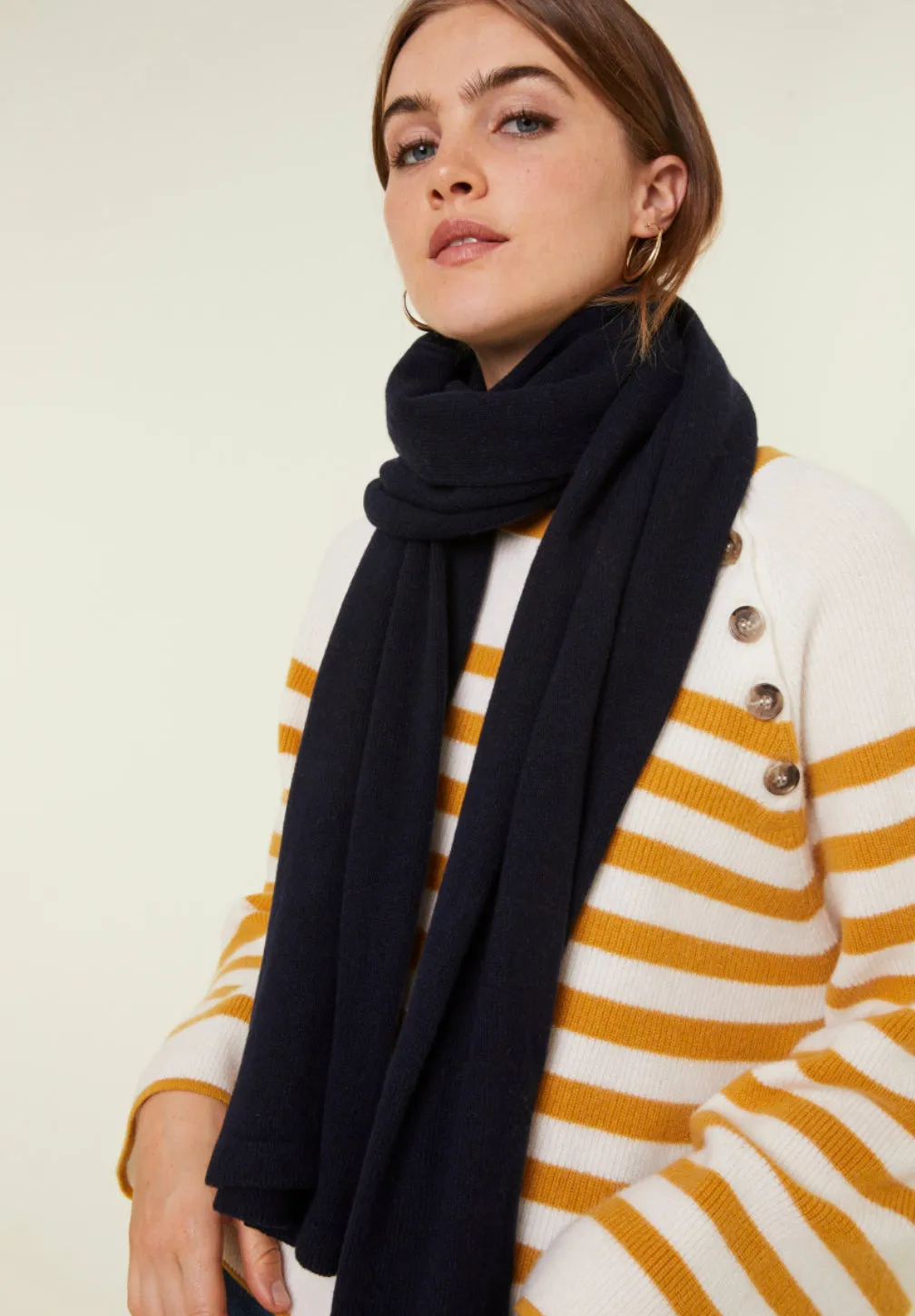 Gabrias Scarf in Black FINAL SALE