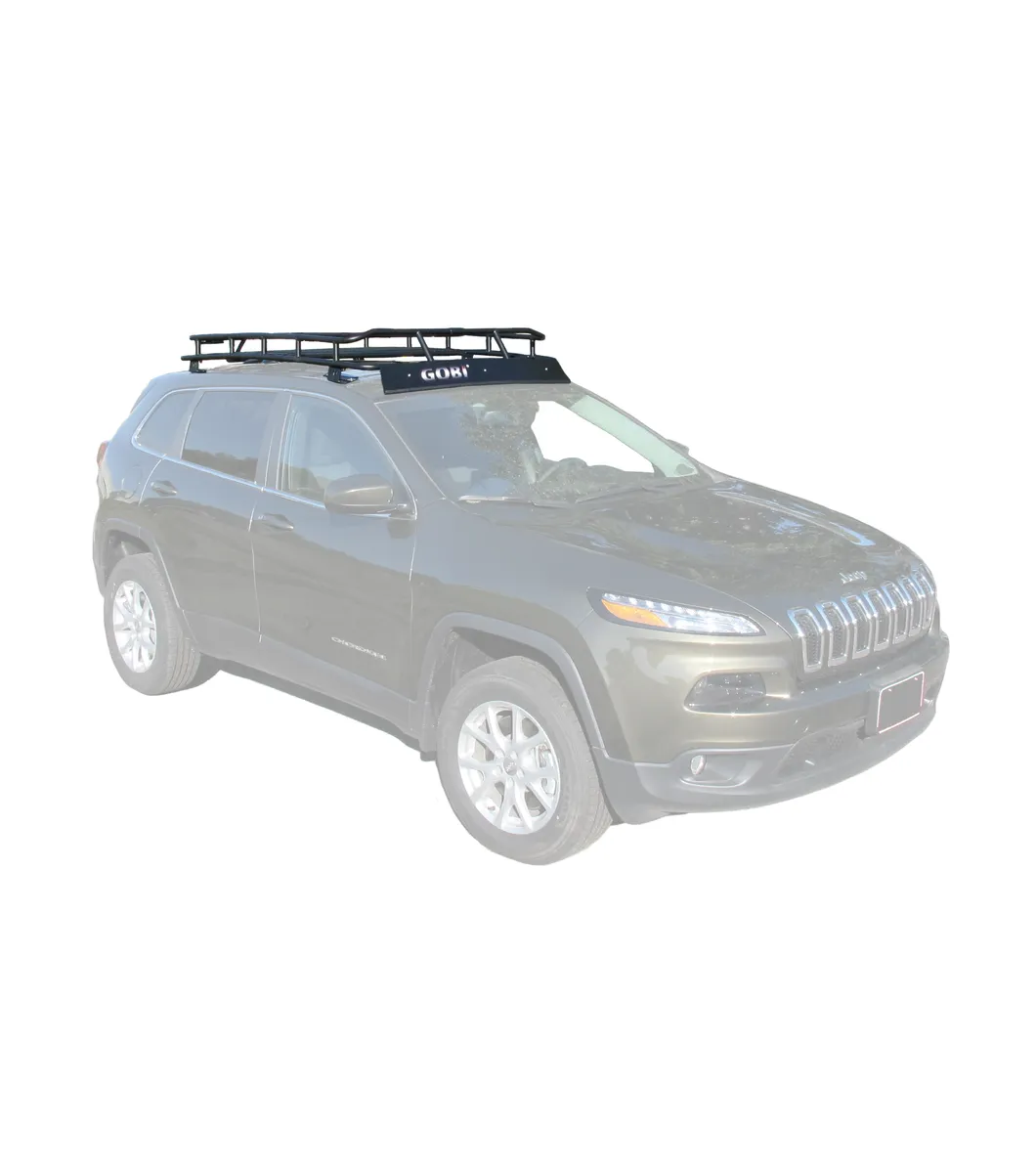 GOBI Ranger Rack for Jeep Cherokee KL w/ Multi-Light Setup & Sunroof