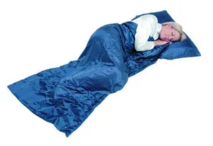 Grand Trunk Silk Sleep Sack - Single Blue