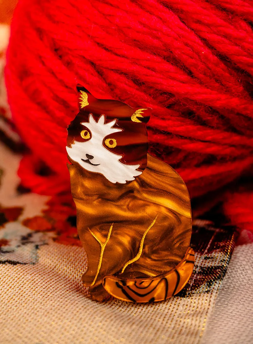 Granny's Cat Brooch