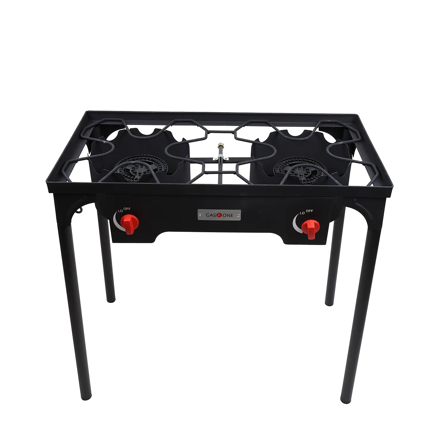 HIGH PRESSURE 2 BURNER W/DETACHABLE WINDSCREEN