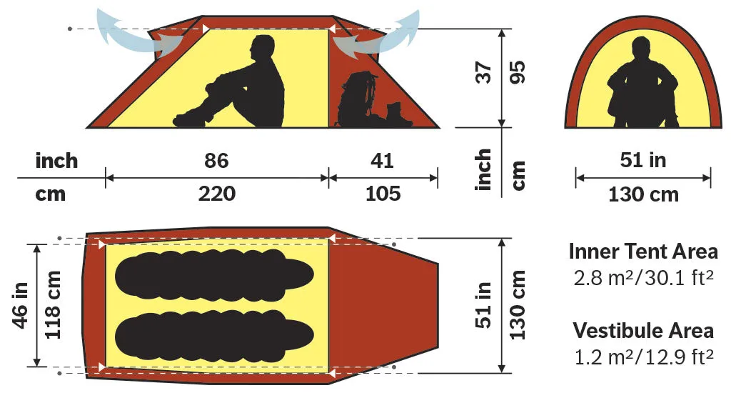 Hilleberg Nammatj 2 Hiking Tent