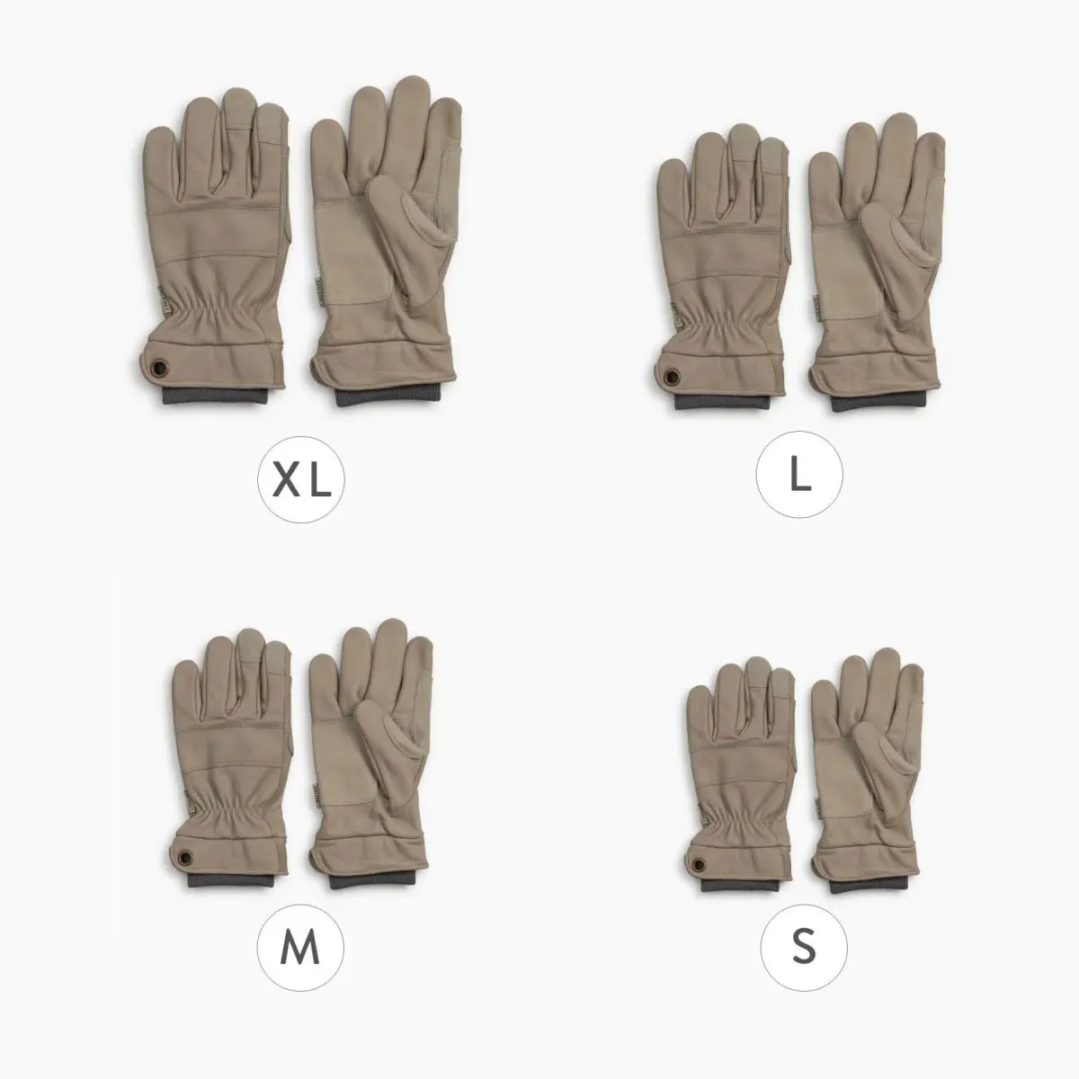 Kunar Glove: Premium All-Purpose Work Glove: Brown