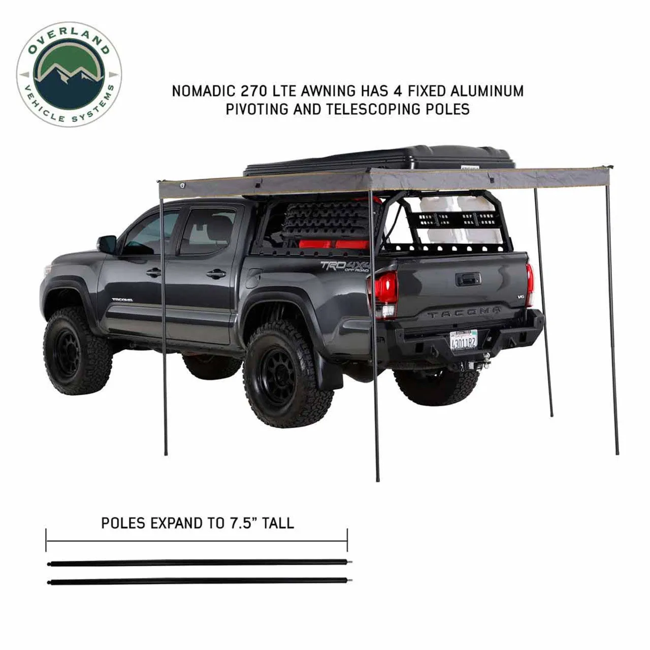 Overland Vehicle Systems HD Nomadic 270 LTE Awning