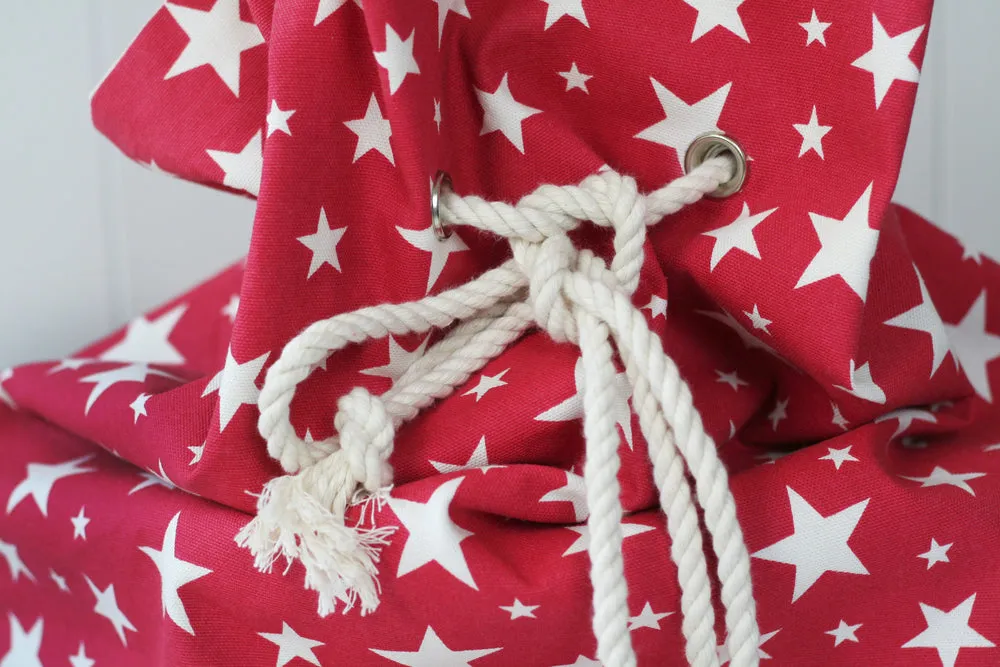 Personalised Santa Sack STARS