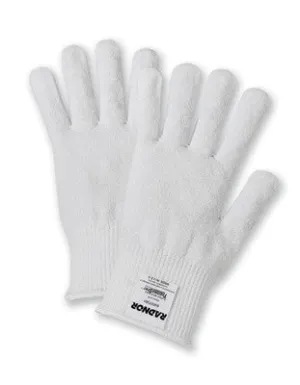 Radnor White ThermaStat Polyester Insulating Cold Weather Gloves With Knit Wrist