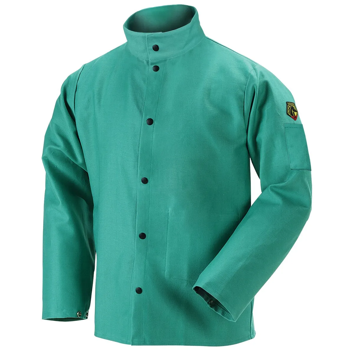 Revco Black Stallion TruGuard 200 9oz Green FR Cotton Welding Jacket (F9-30C)