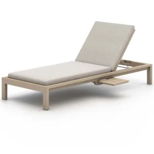 Sonoma Outdoor Chaise Washed Brown, Stone Grey