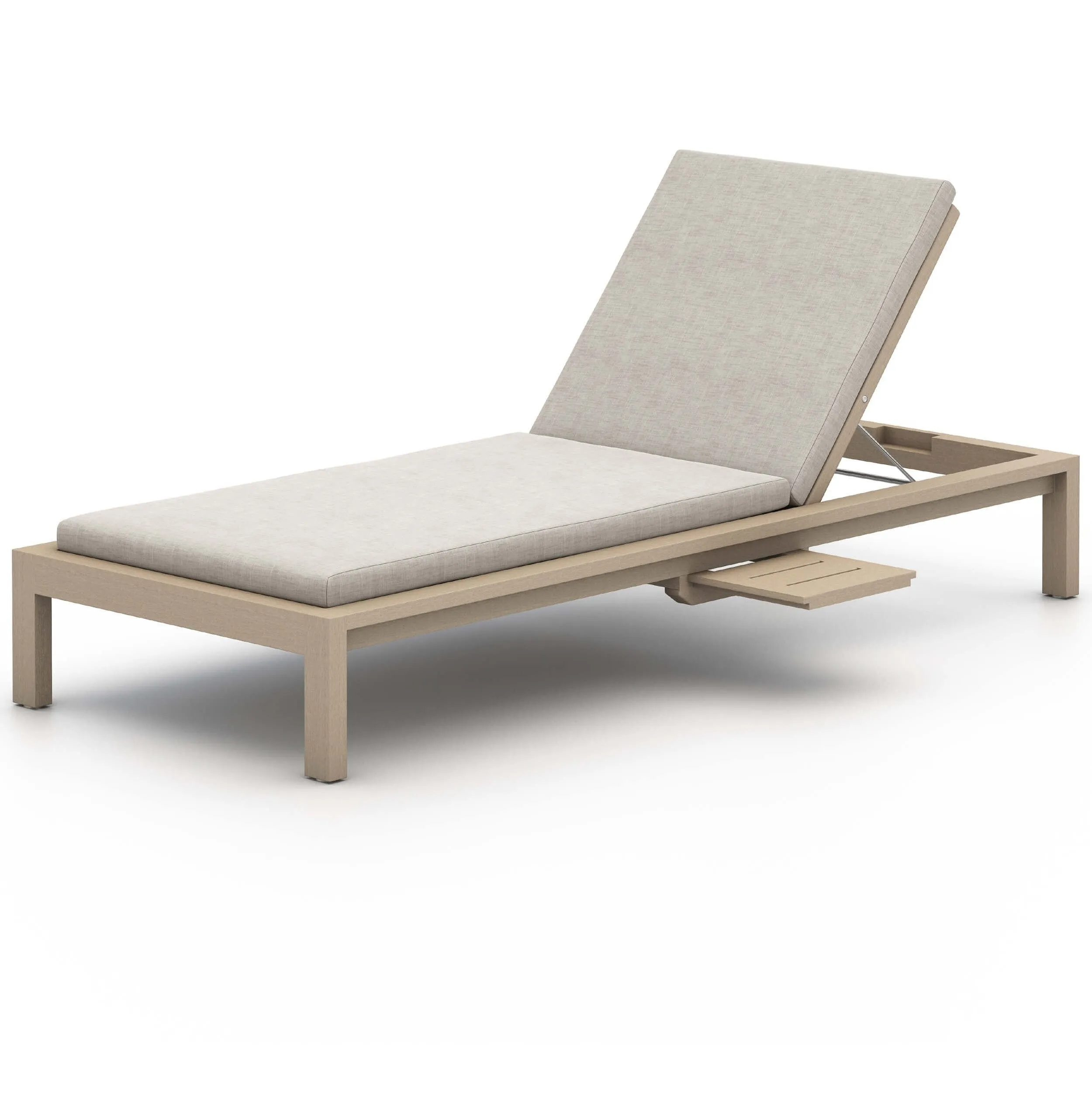 Sonoma Outdoor Chaise Washed Brown, Stone Grey