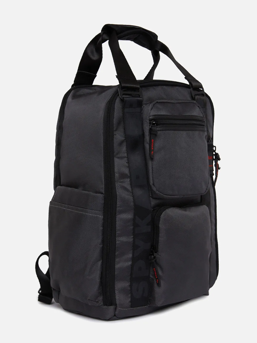 Spykar Dark Grey Traveler Backpacks