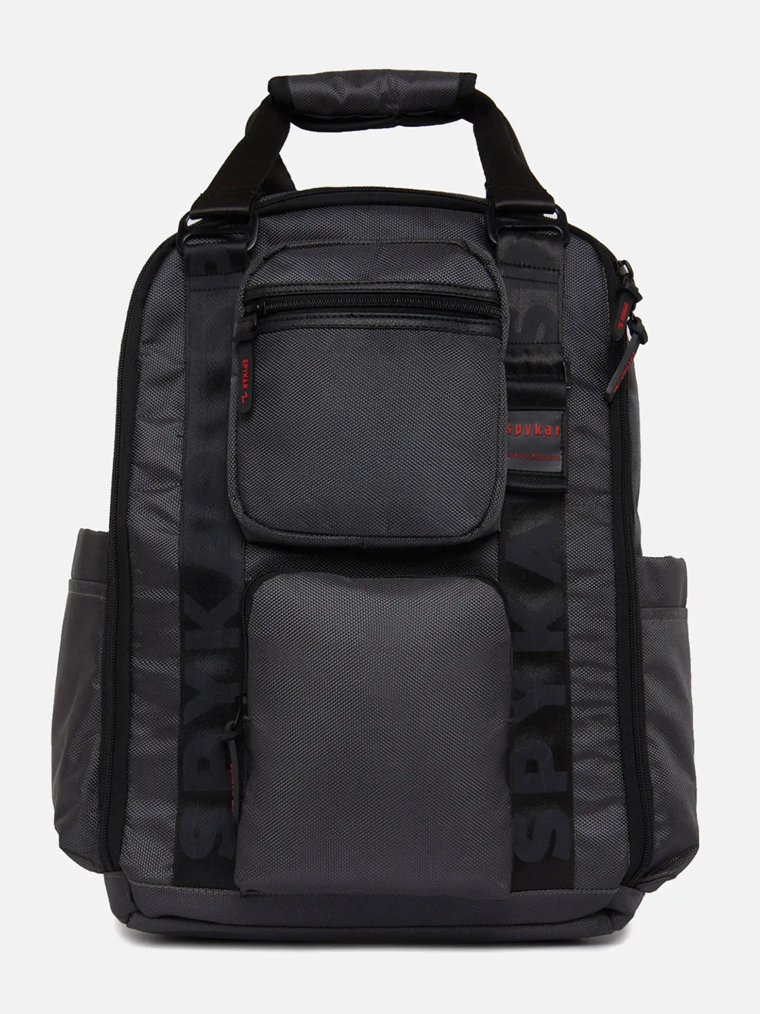 Spykar Dark Grey Traveler Backpacks