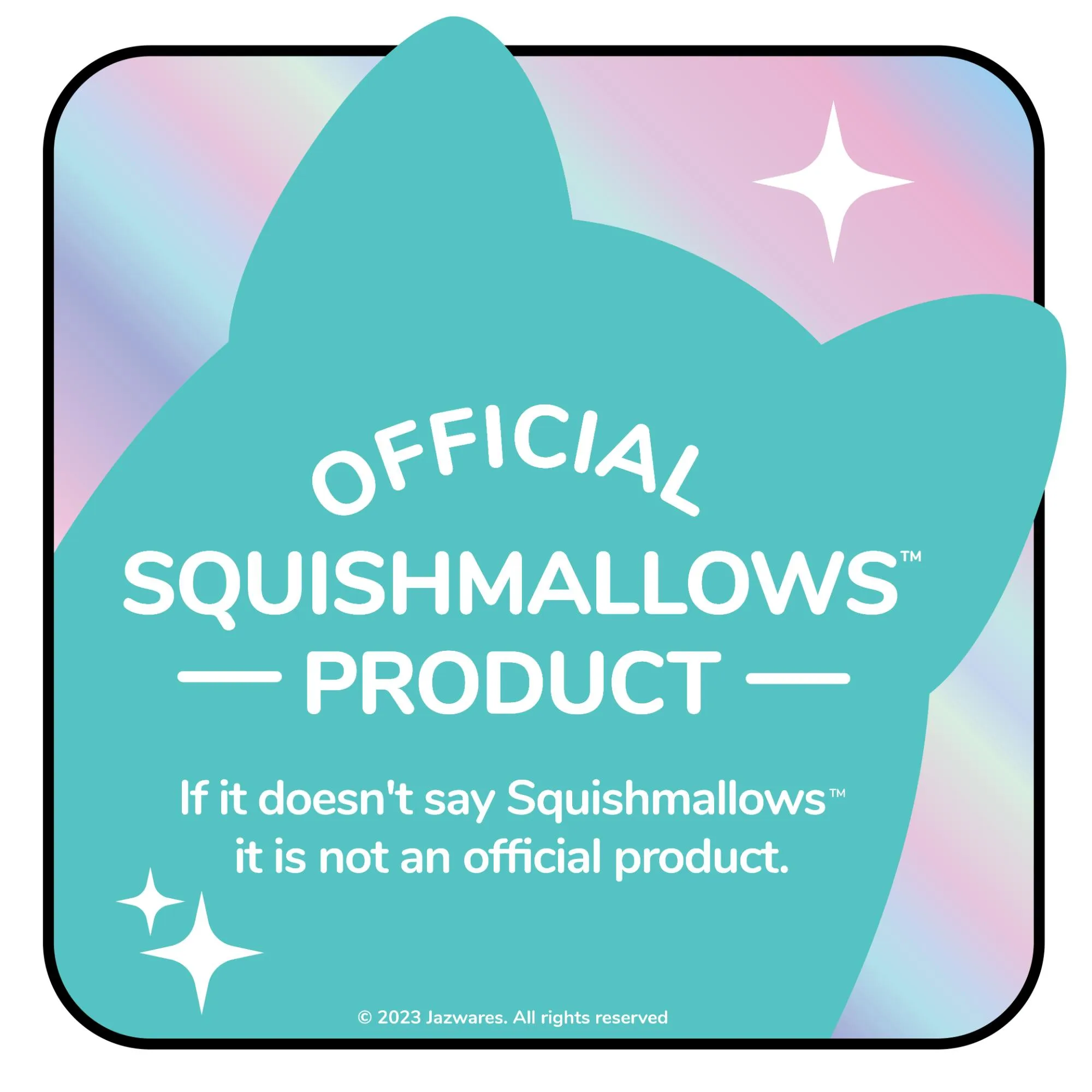 Squishmallows 3.5 Inch Plush Clip-On S20 Vilmos Blue Triceratops