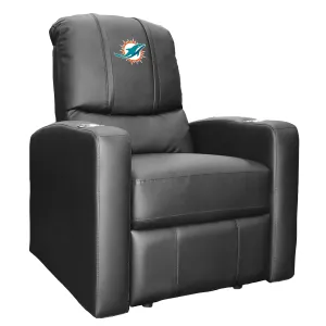 Stealth Recliner with  Miami Dolphins Primary Logo