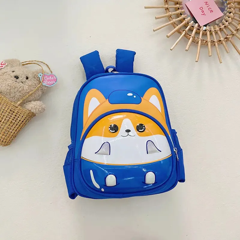 THE LITTLE LOOKERS Cute School Bag Backpack for Girls & Boys Kids School Bags Preschool Kindergarten Travel Picnic - Blue