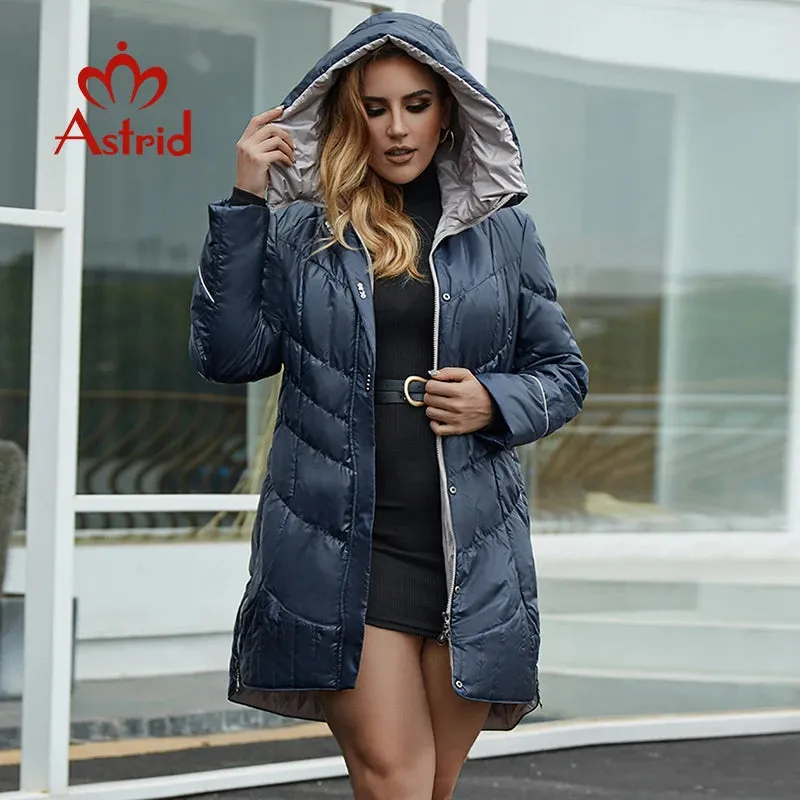 Women's winter Coat Casual Parkas Hooded Coats Plus Size Jacket