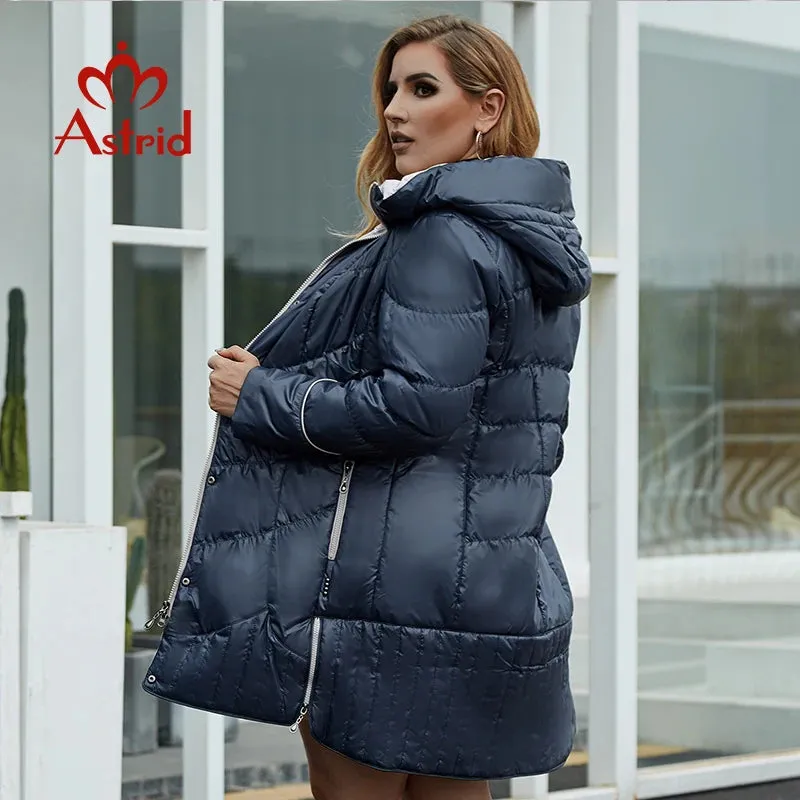 Women's winter Coat Casual Parkas Hooded Coats Plus Size Jacket